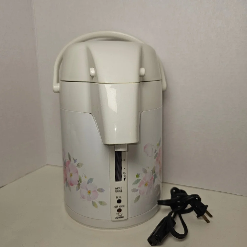 Zojirushi‎ Electric Air Pot Floral Water Boiler Warmer 2.2L Japan Cottagecore